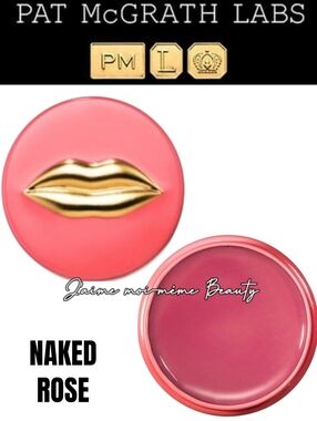 Pat Mcgrath Naked Rose Luxe Tinted Lip Balm Pot - Cool Tone Berry Pink